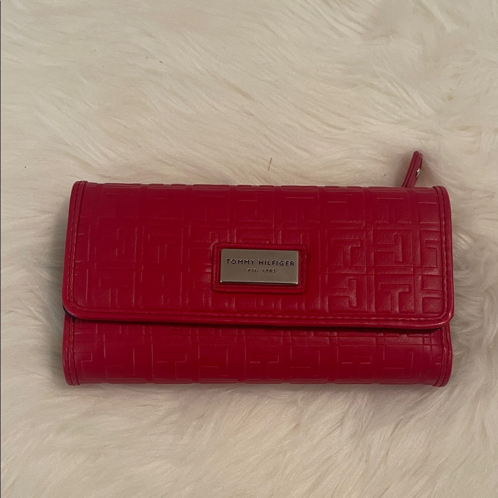 Tommy Hilfiger Bold Red Wallet